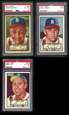 1952 Topps Boston Braves Low Number Team Set 4 - VG/EX 3727698 (16 / 21 cards)