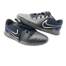Nike Jr. Tiempo Indoor Soccer Shoes Mens Sz 4Y Legend 10 Club Black DV4354-040