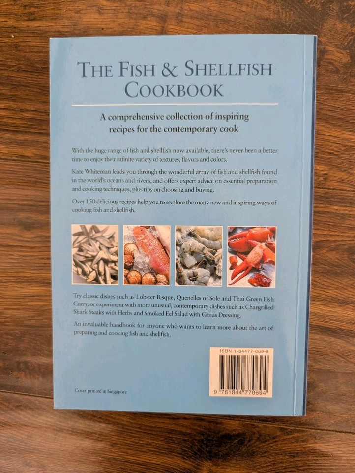 The Fish and Shellfish Cookbook by Kate Whiteman Cookbook Recipes ...