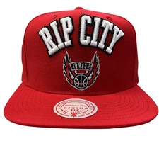 Men's Mitchell & Ness Red Portland Trail Blazers ZZ HWC Snapback - OSFA