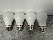 4 Philips WiZ Full Color Smart LED Bulbs A19