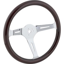 Empi 79-4021-7 Dark Classic Wood Steering Wheel 15 X 3 31mm Empi 79-4021-7 Dark Classic Wood Steering Wheel 15 X 3 31mm
