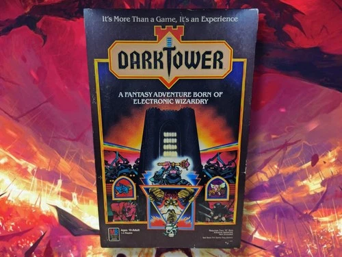 Vintage 1981 Milton Bradley Dark Tower Fantasy Adventure Electronic Board Game