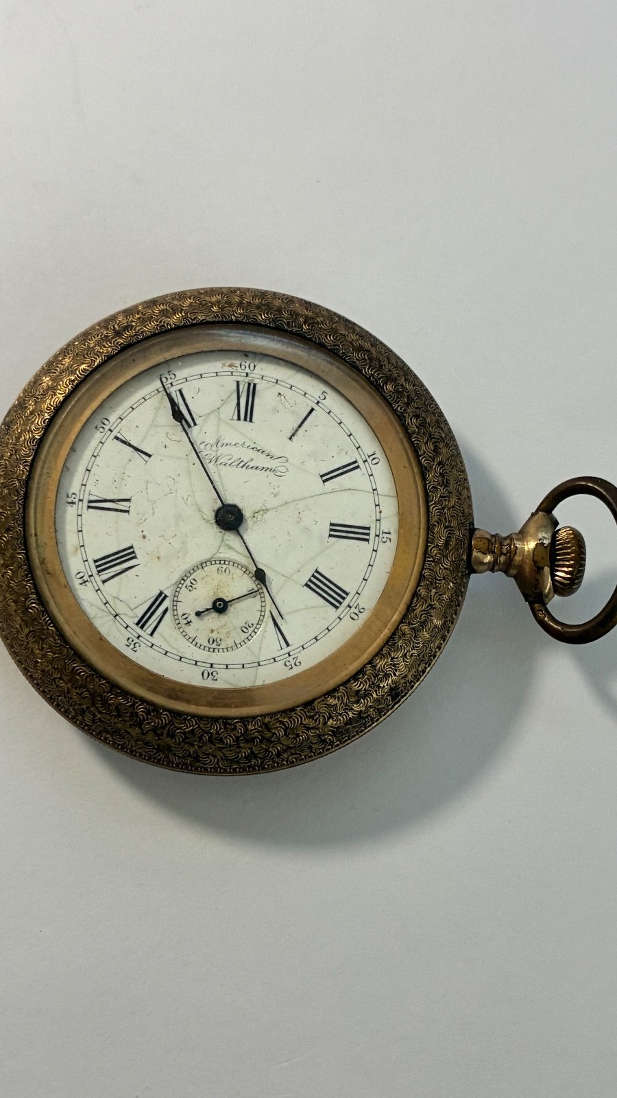 Antique American Waltham Pocket Watch with Hunter Case Safety Barrel - 46-9824