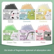 Facial Blotting Sheets - Fragrance Oil Absorbing Paper for Oily Skin - 100 Pack
