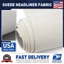 98"  60" Headliner Fabric Foam Backed Suede Match Car Roof Liner Sag Upholstery