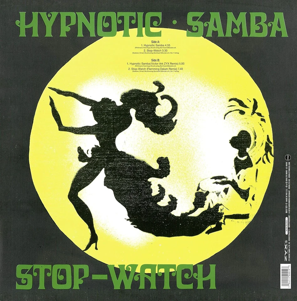 Hypnotic Samba Hypnotic Samba (Vinyl) (UK IMPORT) - Image 2 of 2