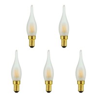 SPL E14 Led-Lampe B35 1,8W 90Lm 2500K Extra Warmweiß 5 StüCk Dimmbar