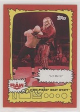 2021 Topps Heritage WWE Superstars Speak The Fiend Bray Wyatt #SS-7 9e1