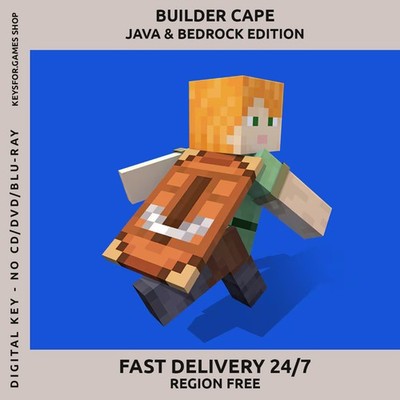 Minecraft Cape | Region Free | MC | Java & Bedrock Edition | PC | All Platforms
