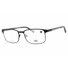 Joe optical Men's Eyeglasses Blackjack Metal Rectangular Shape Frame JOE4082 001