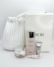   Christian Dior Beauty Pouch Cosmetics Bag W/ Capture Totale Products Travel Set