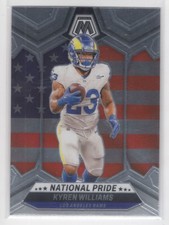 #258 Kyren Williams 2024 Panini Mosaic National Pride Los Angeles Rams