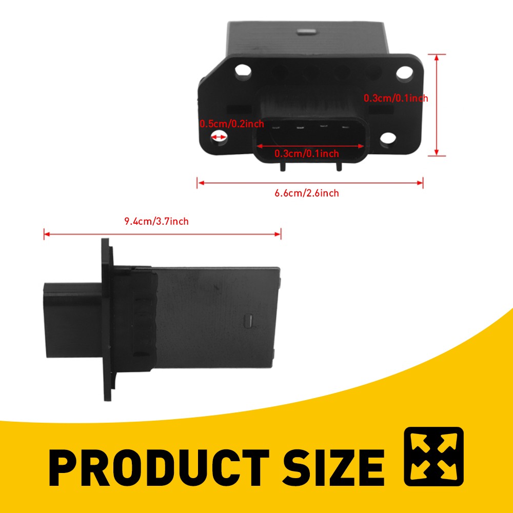 Front HVAC Motor Heater Blower Resistor For Ford 2004-2014 F-150 F-250 YH-1715