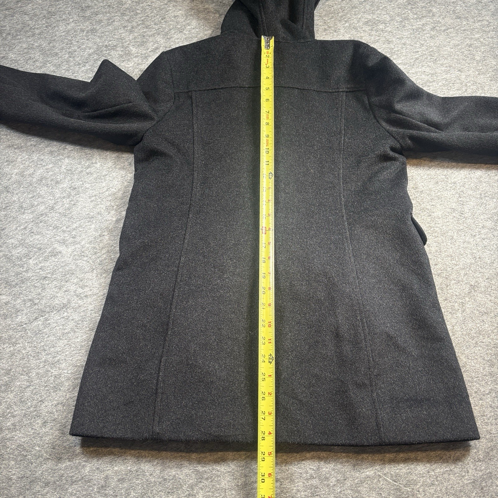 Pendleton Toggle Duffle Coat Womens Small Gray Ho… - image 11