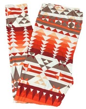TC Lularoe Leggings Tribal Southwest Aztec Arrow Orange Brown NEW 165777