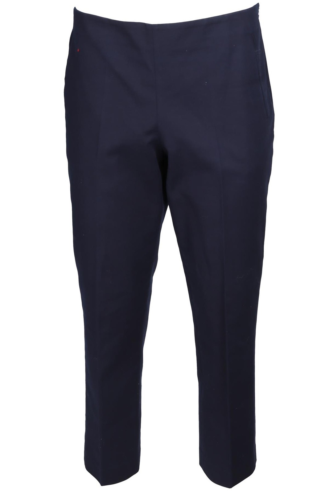 FILA PANTALONE THE ROW NAVY COTONE GAMBA DRITTA US 10 UK 14