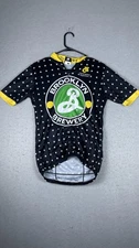 Brooklyn Brewery Shirt Mens Medium Club Cut Cycling Jersey Stars Champion System