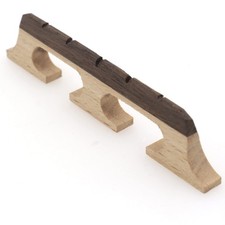 Cheerock 5-String Banjo Bridge, Ebony Maple Bridge 5 string, natural