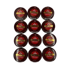 12X Kiwi Brown Shoe Polish 2.5oz 70g Renews Protects Leather Shoes