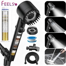 FEELSO High Pressure Shower Head with Handheld Combo, 18-Stage Filter Showerhead