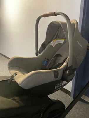 Nuna Carseat - Grey, Fair Condition
