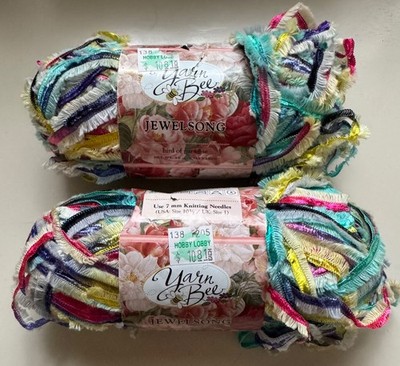 2 skeins of Yarn Bee Jewelsong Bird of Paradise