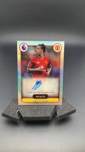 2026 Topps Merlin Premier League Leny Yoro Refractor Auto #21856 jacky