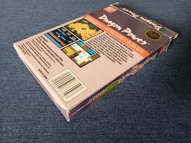 Dragon Power (Bandai, 1988) NES Game w/ Box & Manual ~ Tested & Working