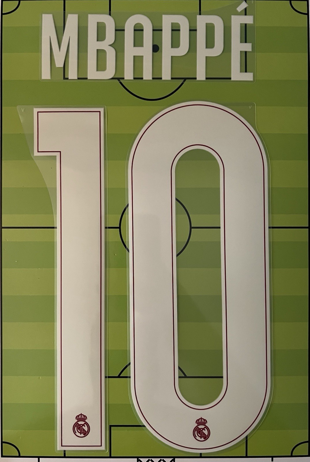 Flocage Officiel Mbappe 10 Real Madrid 2026 2027 Third Origi