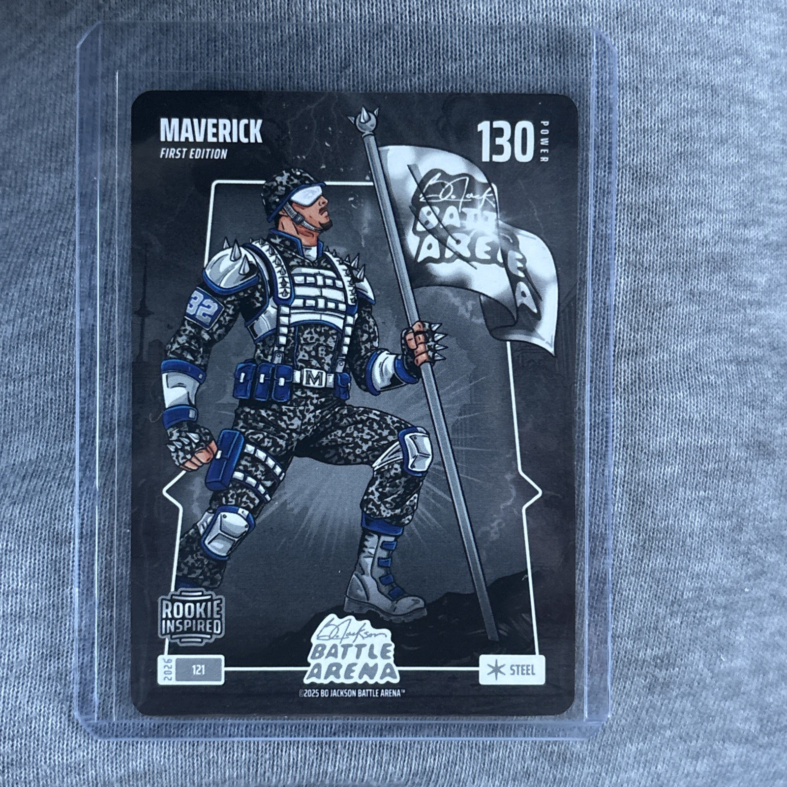 2026 Bo Jackson Battle Arena Maverick - Cooper Flagg RC STEEL 121 Rookie