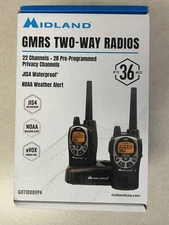 Midland GXTPro Series GMRS 2 Way Radios GXT1000VP4 50 Channel