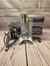 XBOX 360 NTSC 20gb HDD Console + 18 Games + Controller COMPLETE SET UP