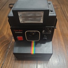 Polaroid Time Zero OneStep Land Camera Instant Photo Vintage Retro Rainbow