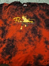 Primitive Skateboarding x Naruto Naruto T-Shirt Tie-Die Red Men's 2xl Never Worn