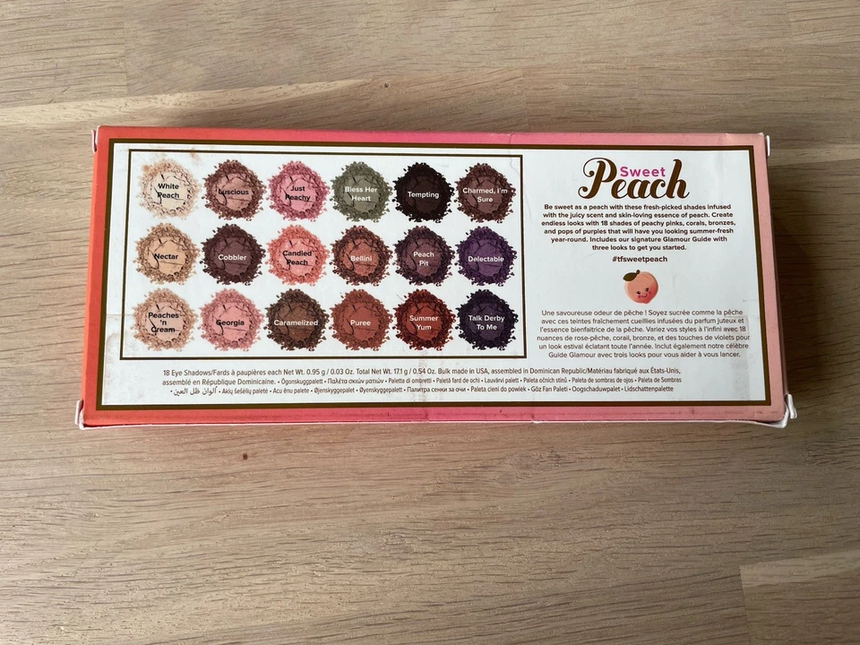 Too Faced „Sweet Peach“ Lidschatten-Palette 18 x 0,95 g - Bild 3 von 4