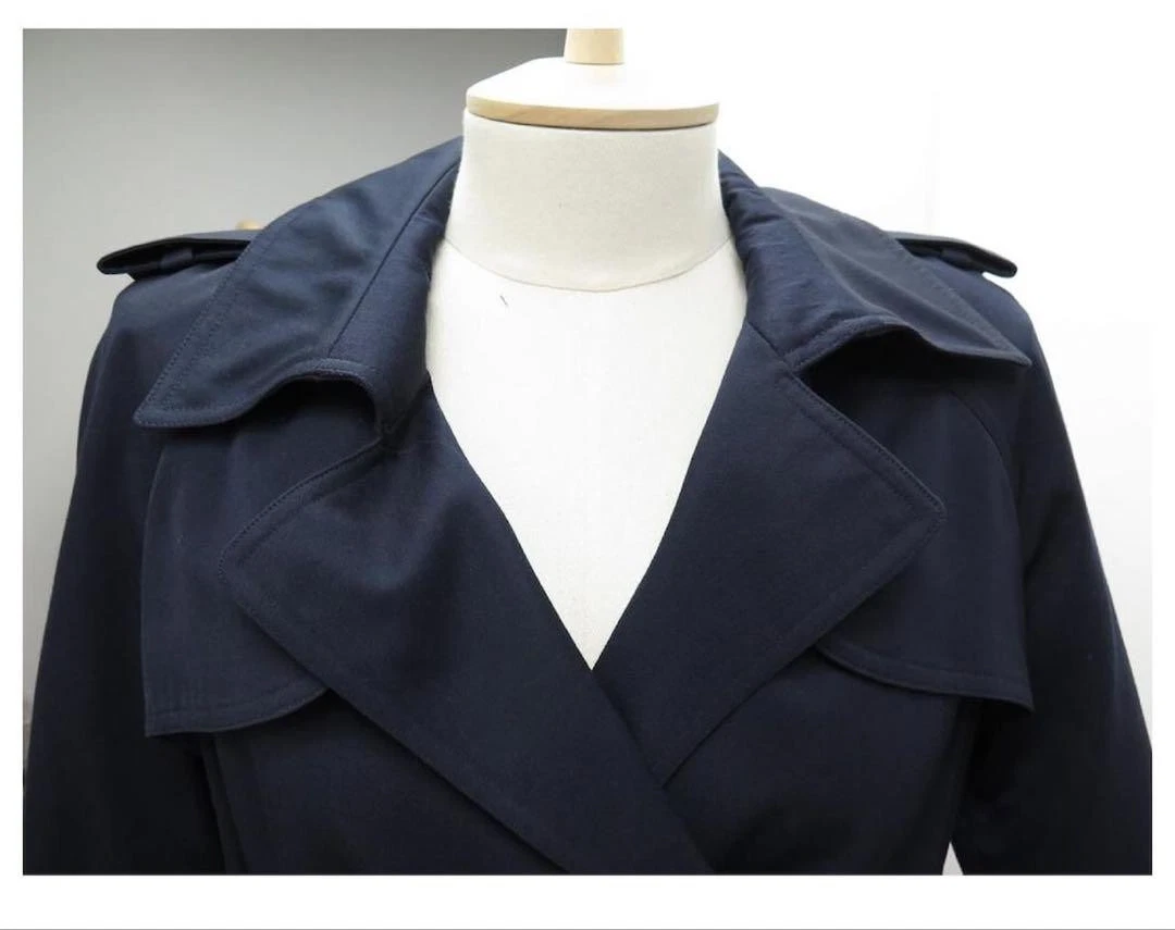 CHANEL Cappotto Trench Corto Collezione Compagnia Aerea 46