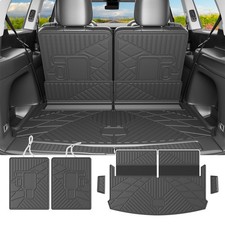 For 2021-2026 Jeep Grand Cherokee L 67 Seats Cargo Mat Trunk Liner Backrest Mat For 2021-2026 Jeep Grand Cherokee L 67 Seats Cargo Mat Trunk Liner Backrest Mat