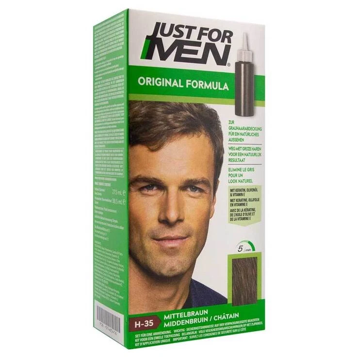 Just for men Tönungsshampoo mittelbraun · 60 ml · PZN 01465416 146778