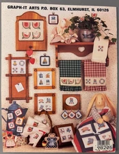 Little Country Favorites Cross Stitch Leaflet by Lynn Waters Busa – 24 Designs