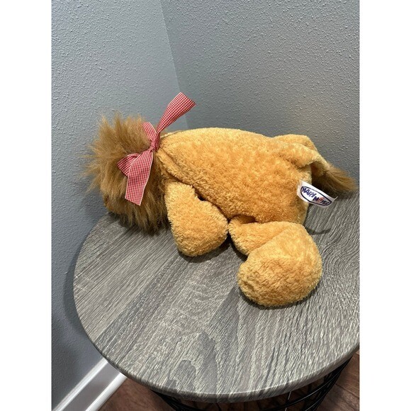 Mary Meyer Stuffed Lion Floppy 2000 Plush Stuffed Animal Vtg 14