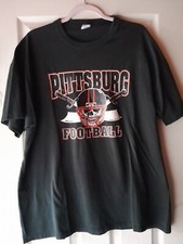 Vintage Pittsburg Pirates Football Single Stitch Shirt Size XL Made In USA