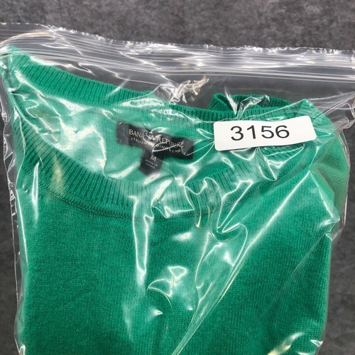 Banana Republic Sweater Womens Medium Green Italian Merino Blend Pullover - Picture 10 of 10