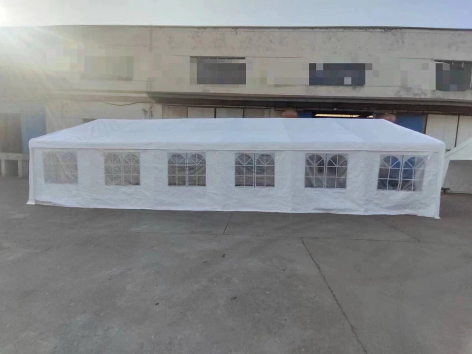 Tienda de campaña de fiesta con dosel 20 x 30 resistente recogida local o envío de camión solamente Foto 3 de 4