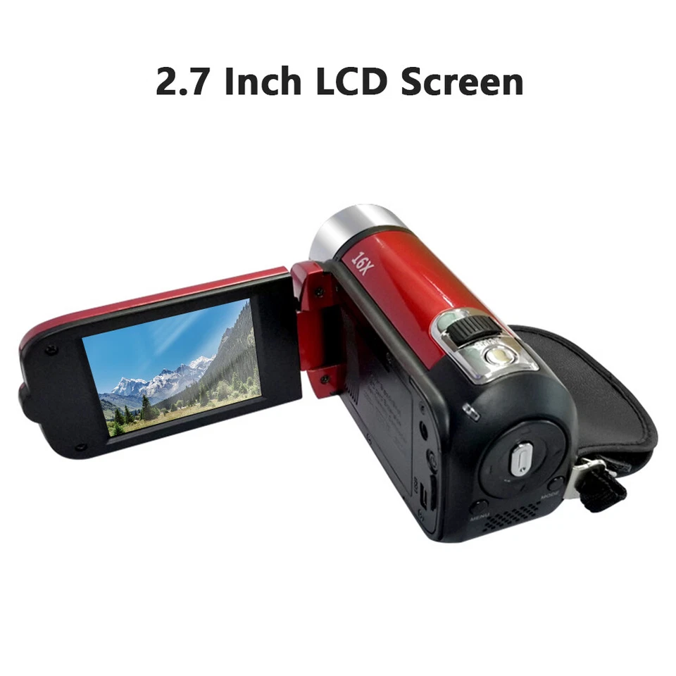 1080P High Definition Digital Video Camera DV Camcorder 16MP 16X Digital Zoom - Image 4 of 4