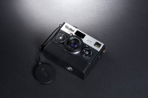 Echt Echtleder Halb Kameratasche Tasche Hülle für Rollei 35AF Filmkamera - Bild 20 von 46