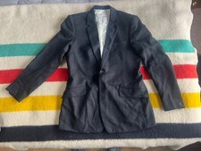 Rag Bone Charcoal Herringbone Tweed Blazer - 40R fits closer to 40L