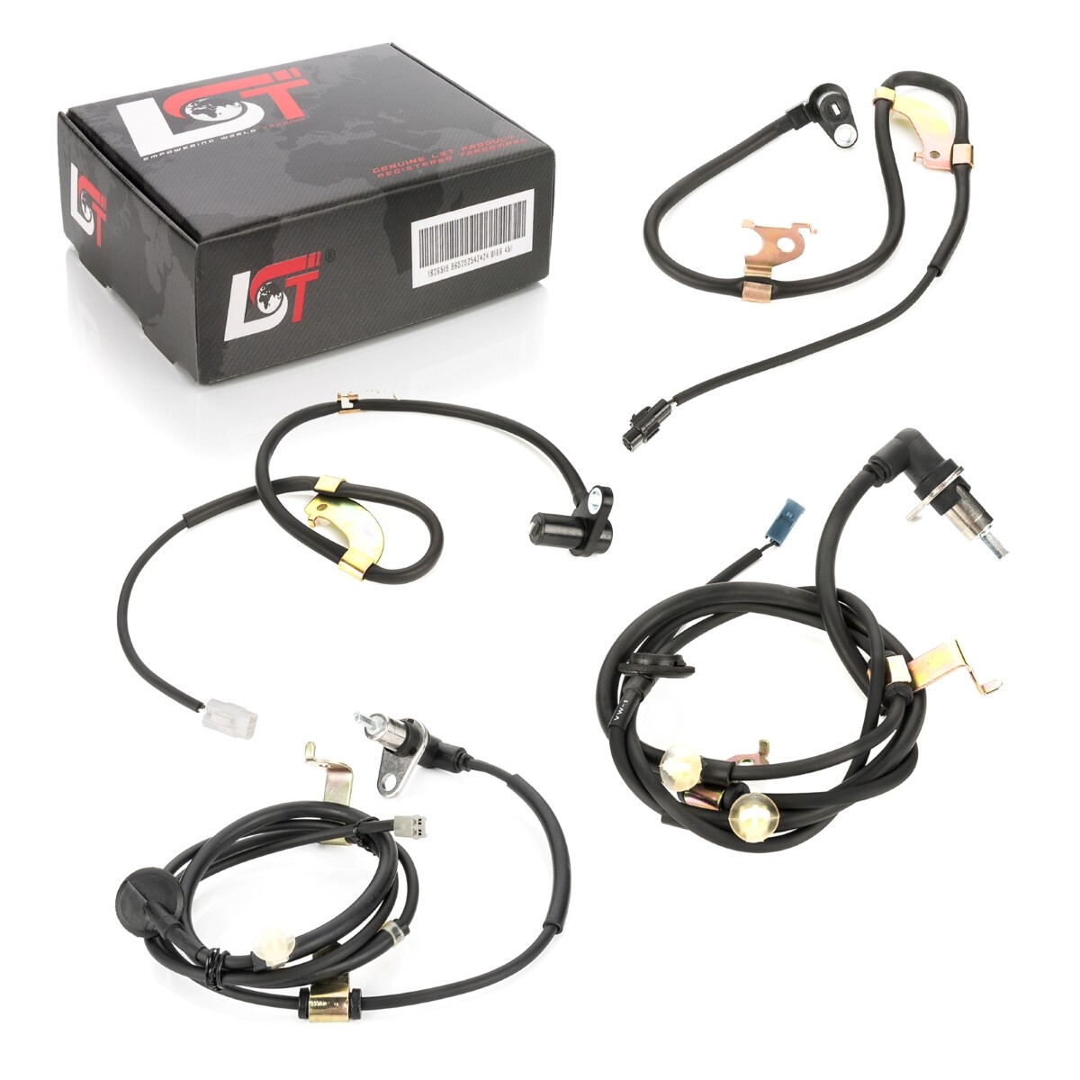 4x ABS Sensor Set front rear wheel speed sensor for SUZUKI LIANA ER AERIO