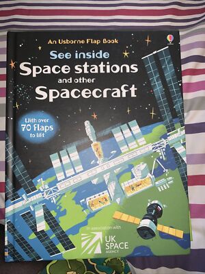See Inside Space Stations and Other Spacecraft by Rosie Dickins (Board Book,...