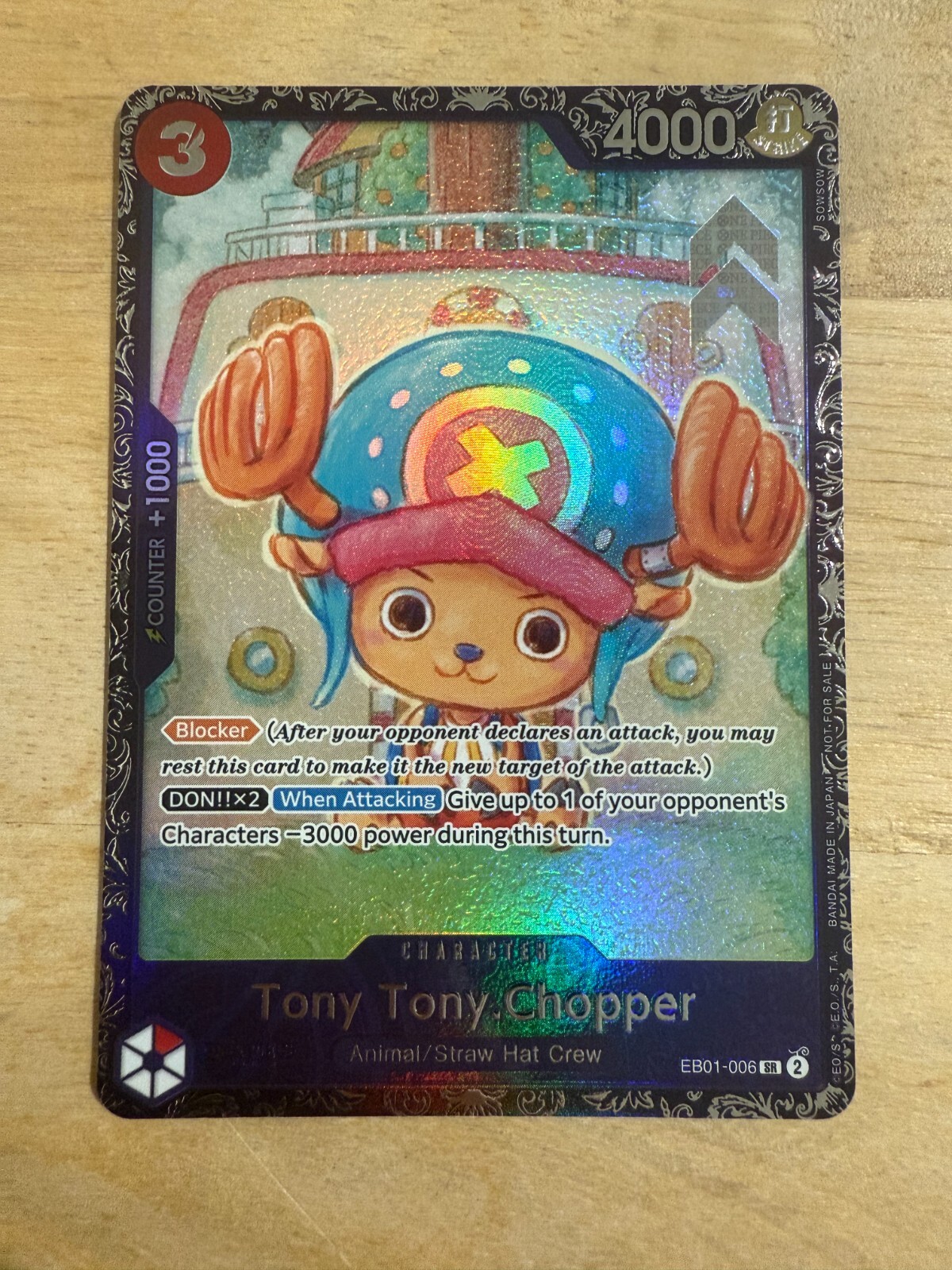Tony Tony.Chopper EB01-006 Treasure Cup 2024 Prize Promo One Piece Card English